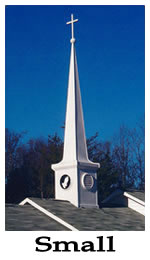 CHURCH STEEPLE, FIBERGLASS STEEPLE, STEEPLE